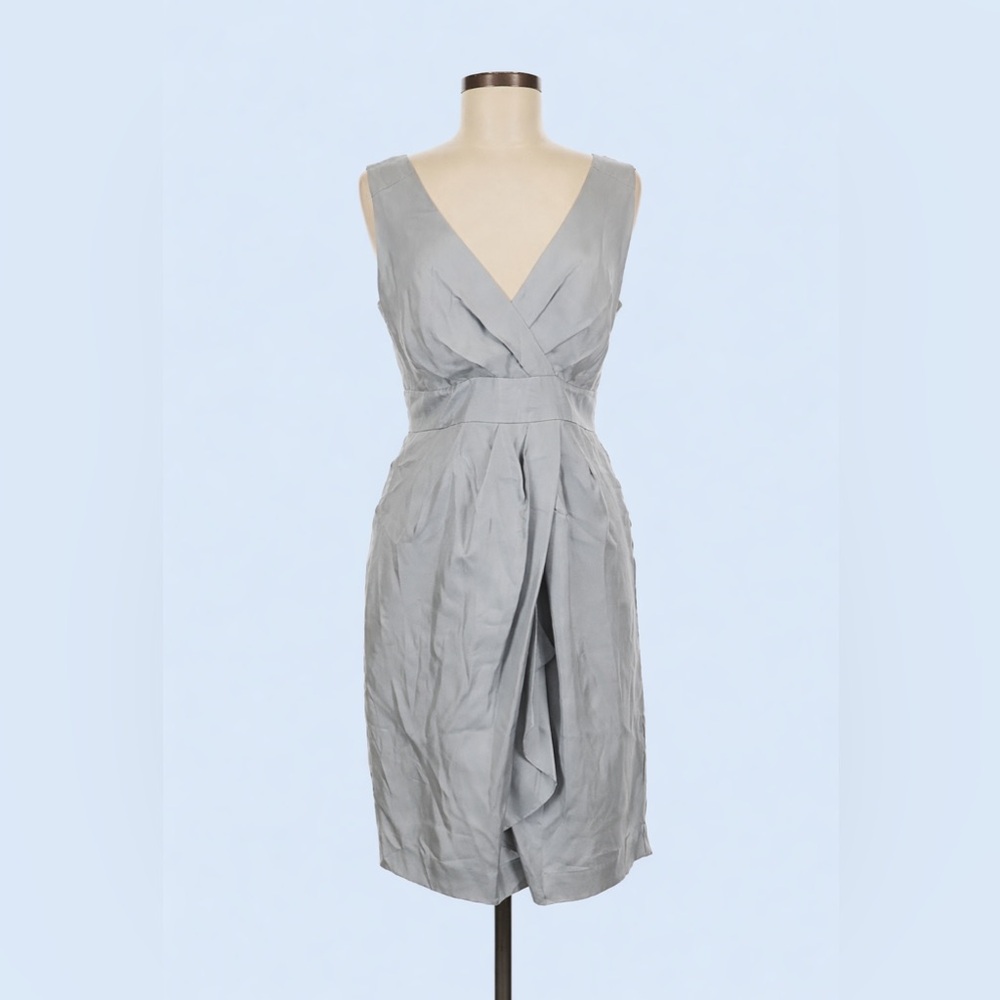 Banana Republic Light Gray Midi Dress